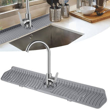 Load image into Gallery viewer, 24-Inch XXL Kitchen Sink Splash Guard, Silicone Sink Protectors for Kitchen Sink, Gigabaskets Drip Catcher Tray &amp; Draining Pad, Keep Kitchen